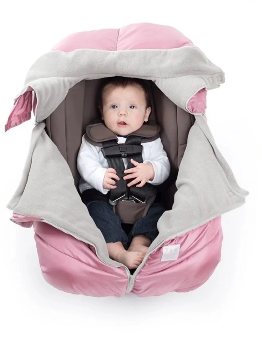 7AM Car Seat Cocoon Black 0-12M